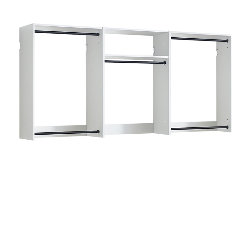 Devi – Wall Mounted Wood Closet System & Modular Design