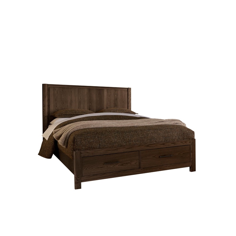 Lodge & Loft – Radius Poster Bed With Footboard Storage
