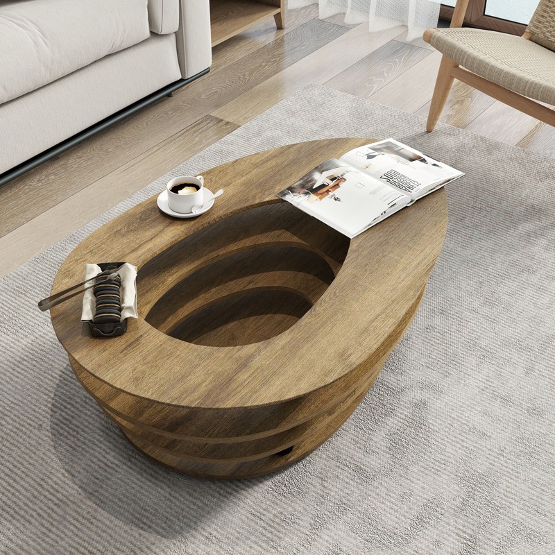 Coffee Table – Light Brown