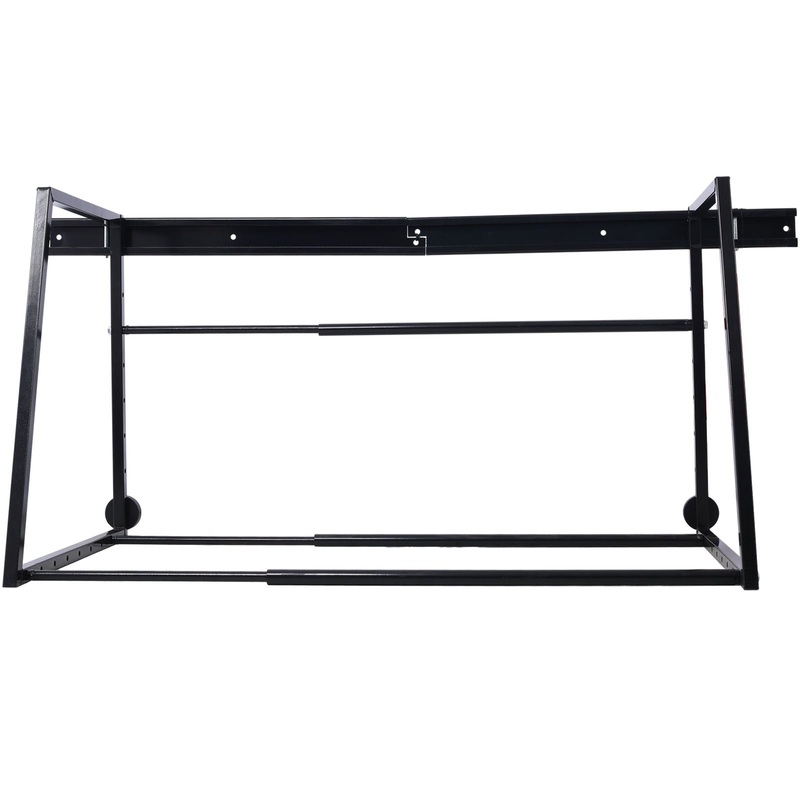 Heavy Duty Adjustable Garage Wall Multi-Tire Rack Storage – Black