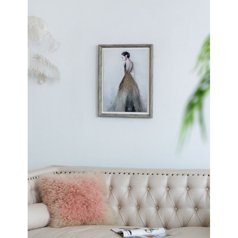 Feminine Figure Wall Art, Wall Decor For Living Room Dining Room Office Bedroom – Multicolor