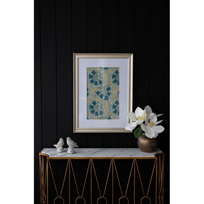 Flower Wall Art Prints, Floral Pictures Wall Decor For Living Room – Multicolor