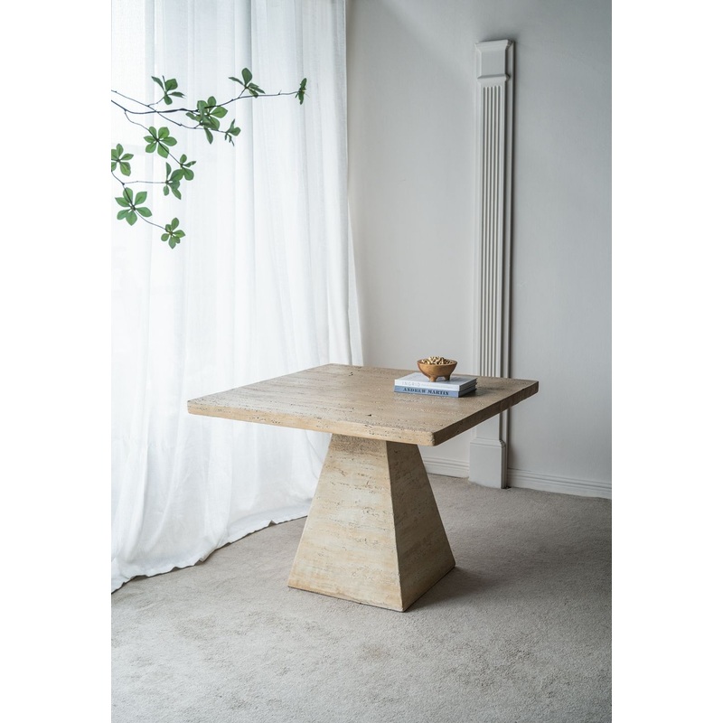 Square Dining Table With Pedestal Base