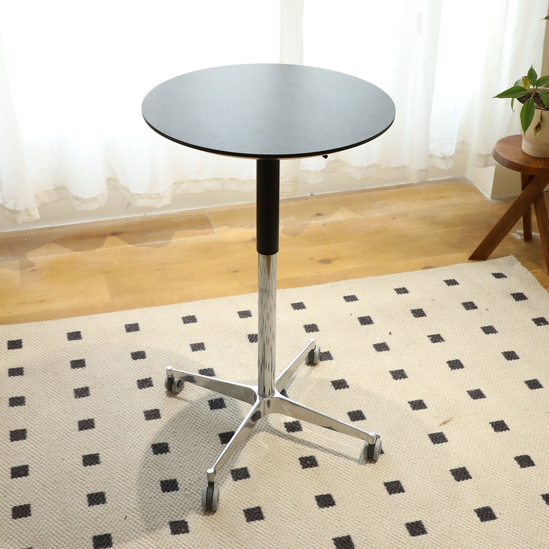 Movable, Adjustable 360 Swivel, Counter Bar Height Table