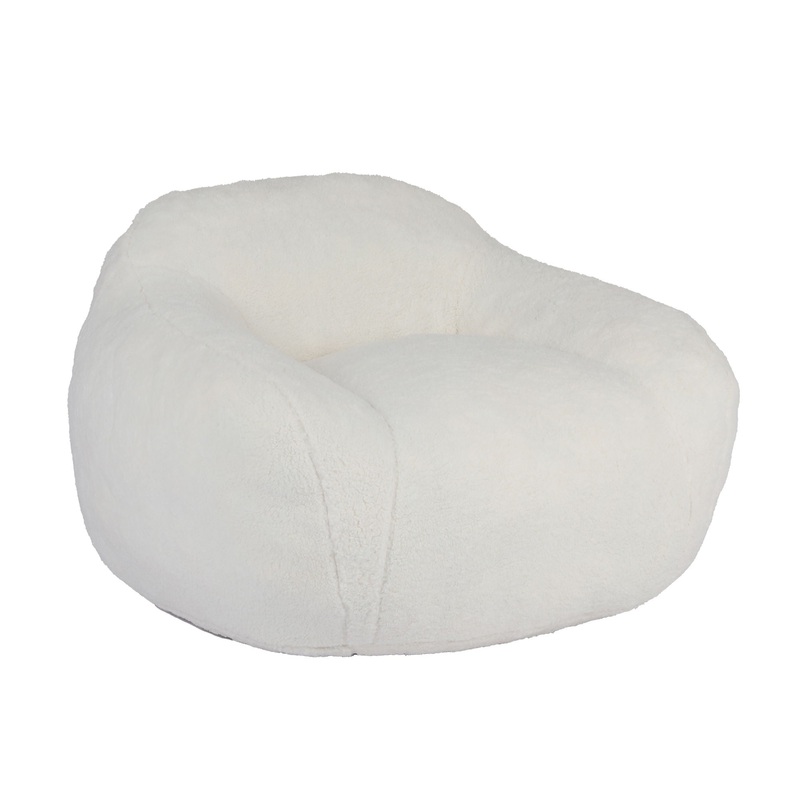 Giant Bean Bag Chair, Spacious Memory Foam With Armrests