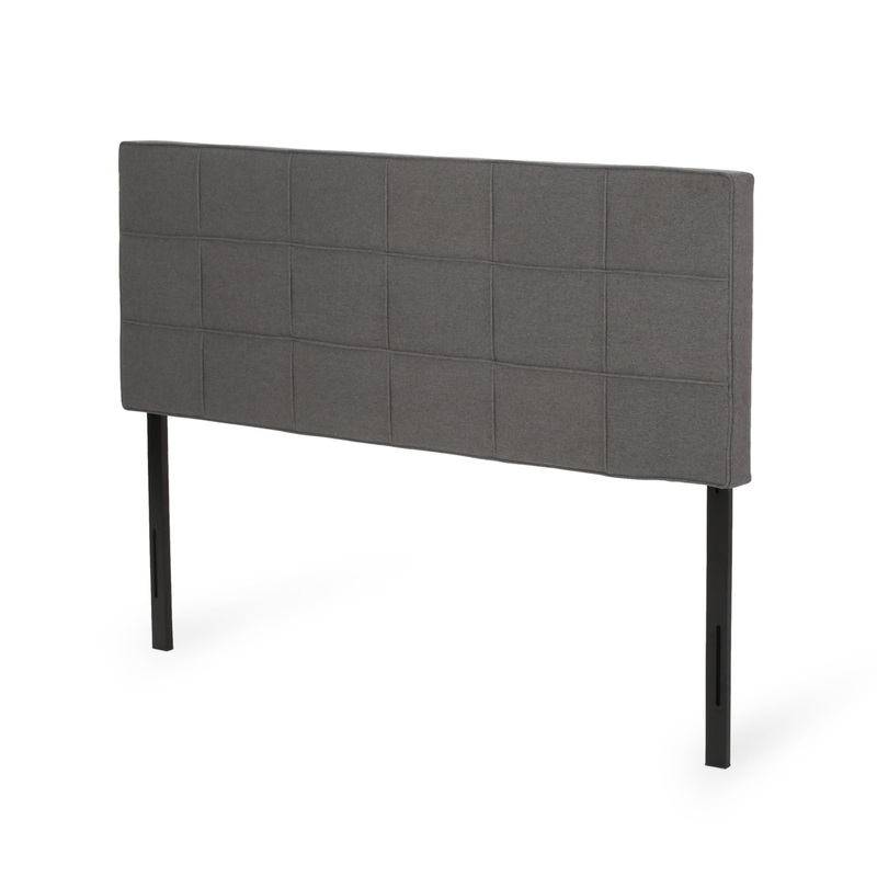 King / California King Sized Headboard – Charcoal Gray
