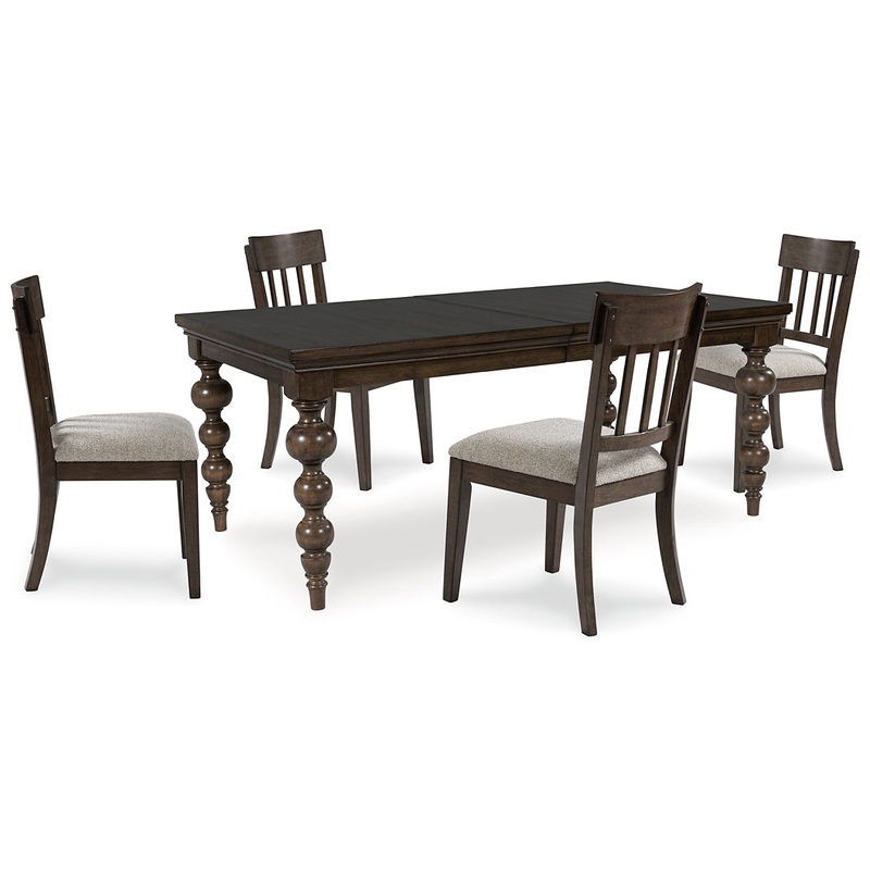 Veramond Dining Table and 4 Chairs