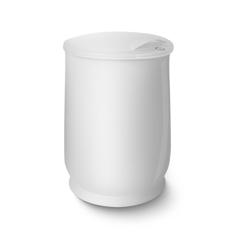 Luxury Bucket Towel Warmers, Large Towel Warmers For The Bathroom, Fits Up To 2 Oversized Towels – White