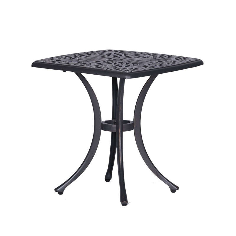 End Table – Gunmetal