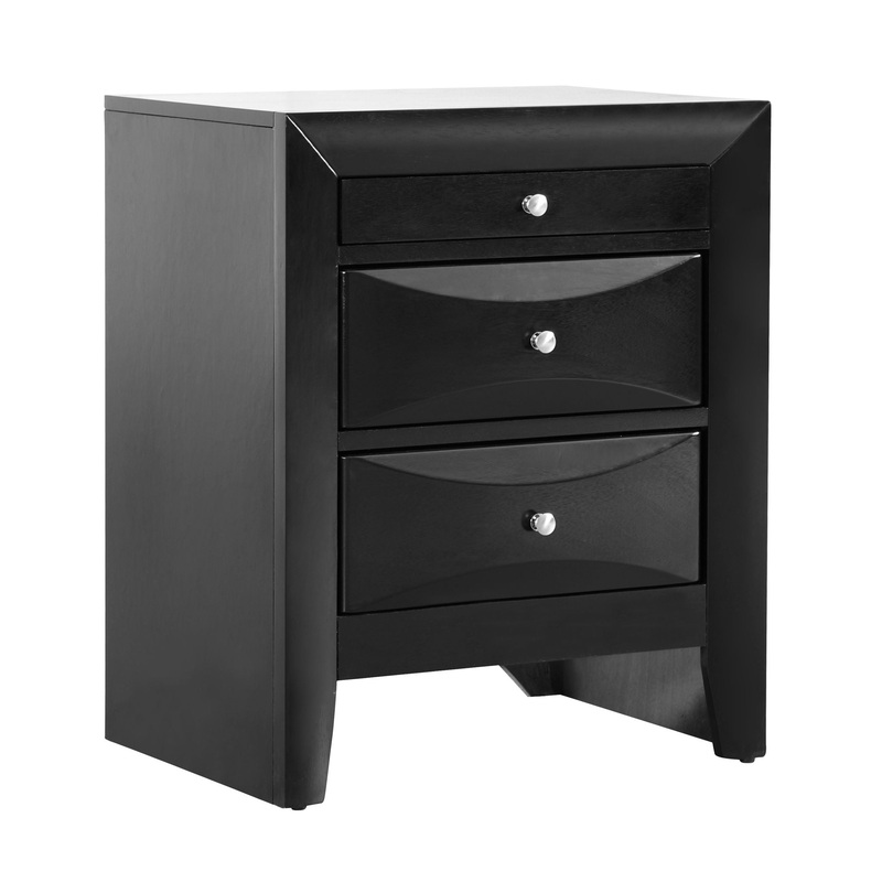 Marilla – Nightstand – Black
