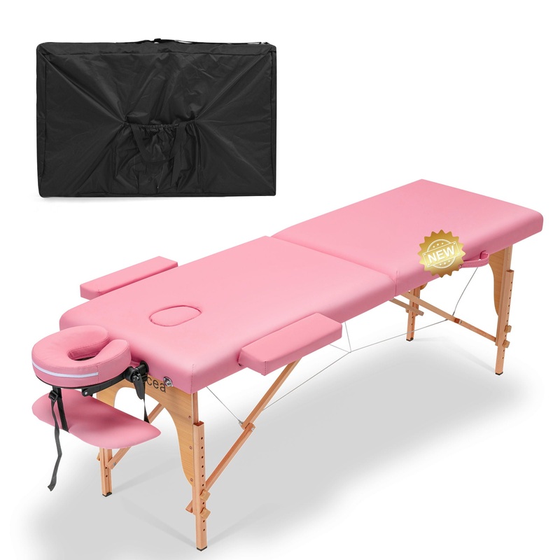 Portable Massage Table Bed With Carrying Case