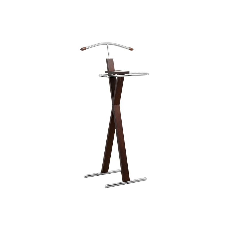 Bedroom Accent Organizer Suit Rack Bedroom – Espresso