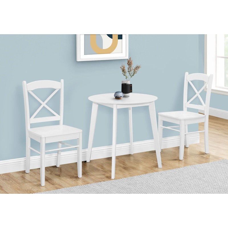 Round Small Dining Table, Transitional