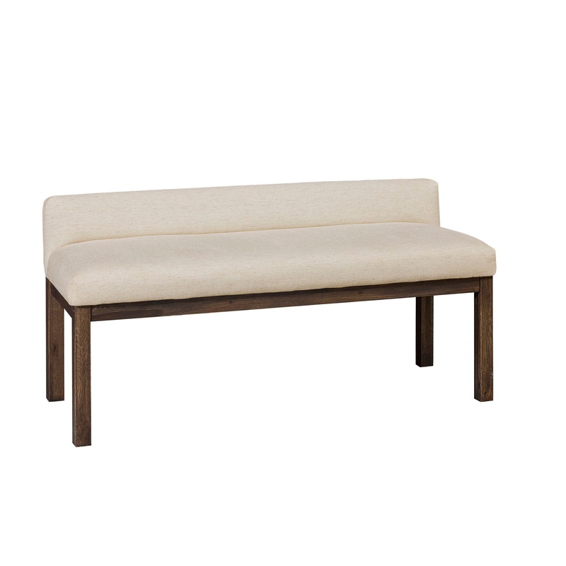 Joinery – Upholstered Bench – Espresso Oak