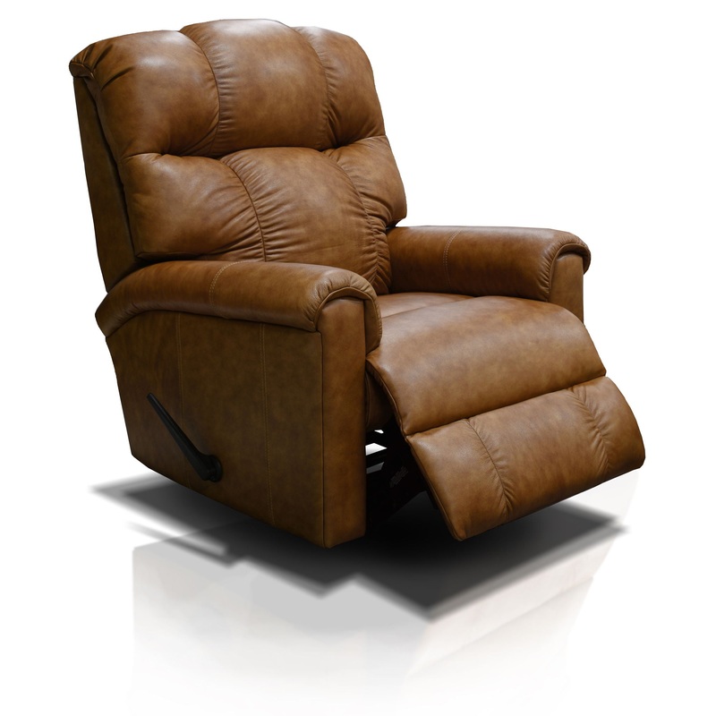 6F00AL – Leather Rocker Recliner