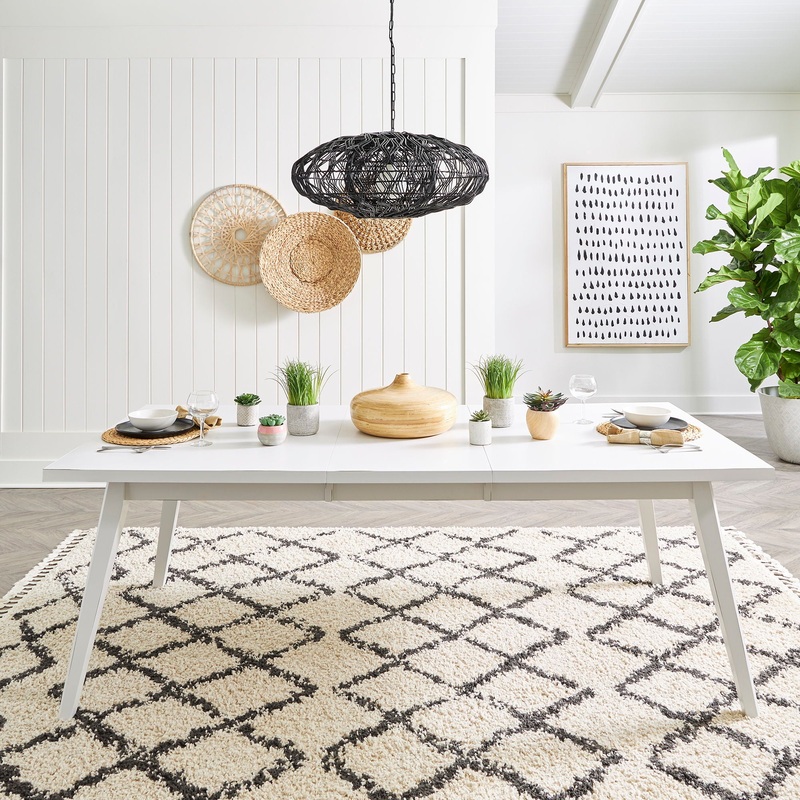 Capeside Cottage – Rectangular Leg Table – White