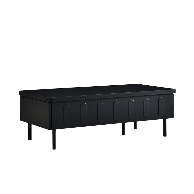 Lift Top Coffee Table With 2 Drawers With Hidden Storage Compartment For Living Room