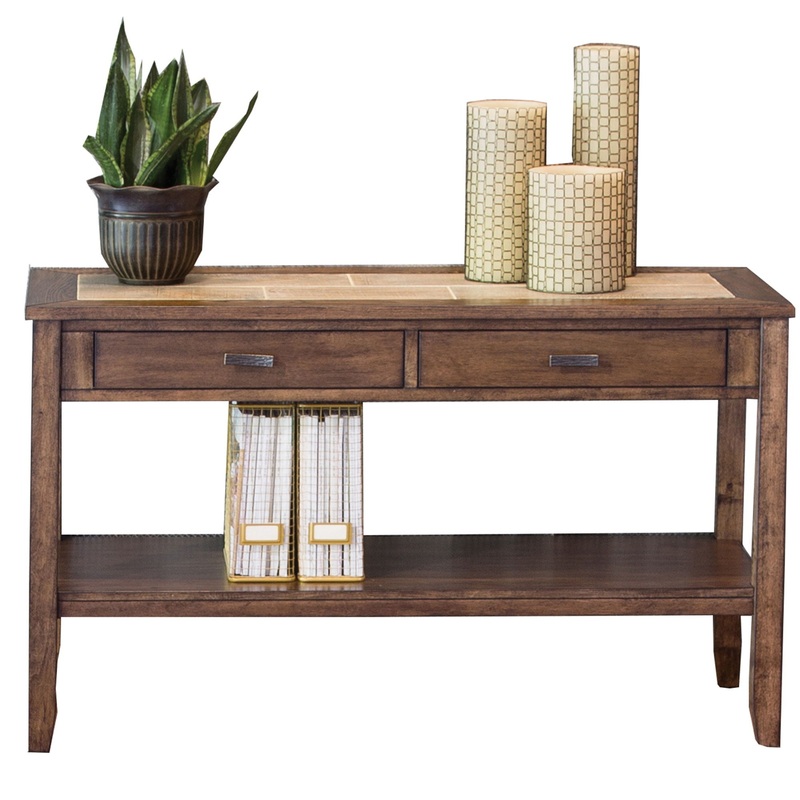 Mesa Valley – Sofa Table – Dark Brown