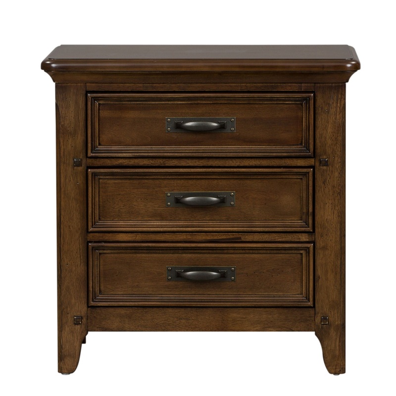 Saddlebrook – Nightstand – Dark Brown