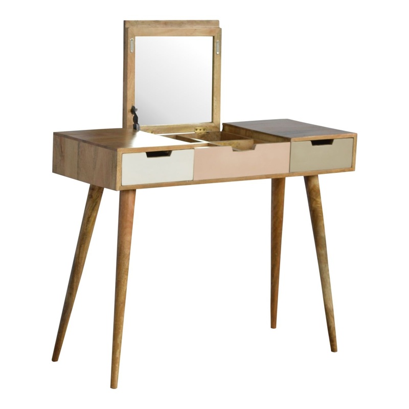 Gradient Dressing Table – Pink