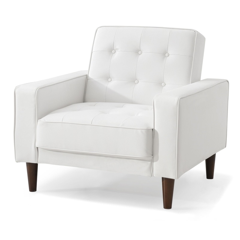 Andrews – Chair Bed – White