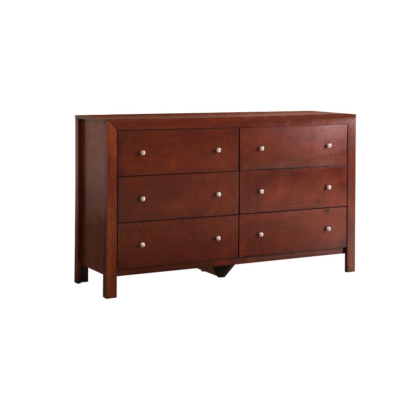 Elegant Transitional Dresser – Cherry