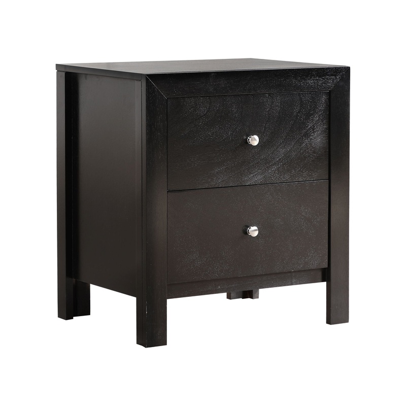 Elegantly Designed Nightstand – Black