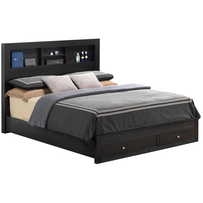 Full Storage Versatile Bed – Black