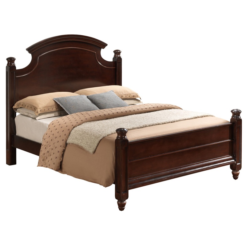 King Bed Traditional – Cappuccino