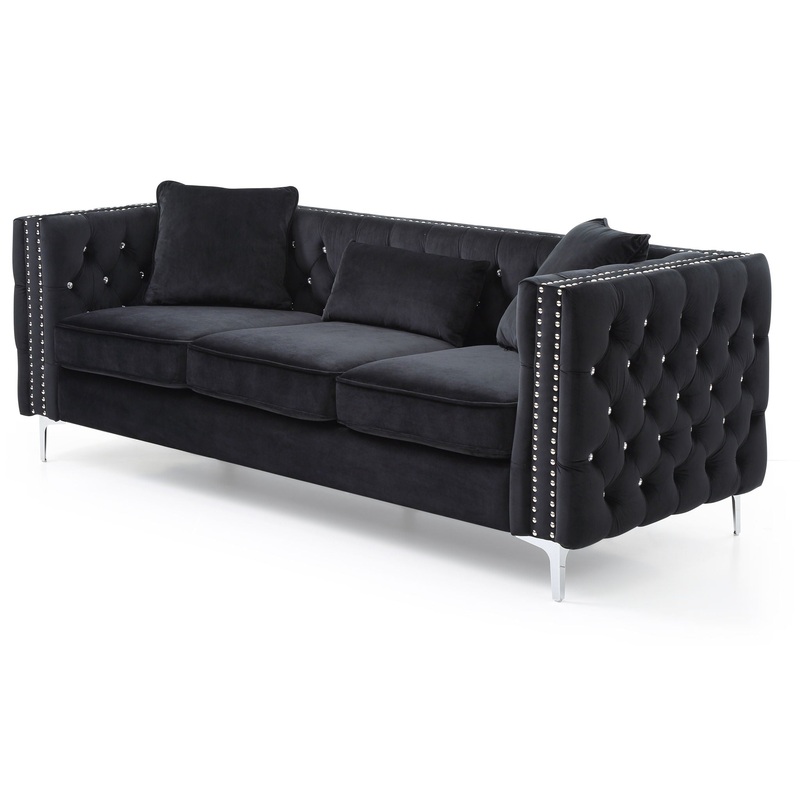 Paige – Sofa – Black
