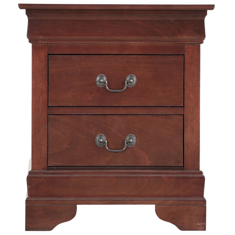 Louis Phillipe – Elegant Traditional Nightstand – Cherry