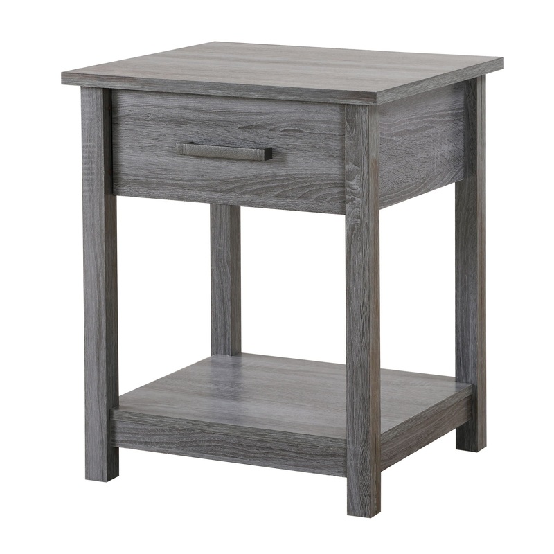 Salem – Nightstand – Gray