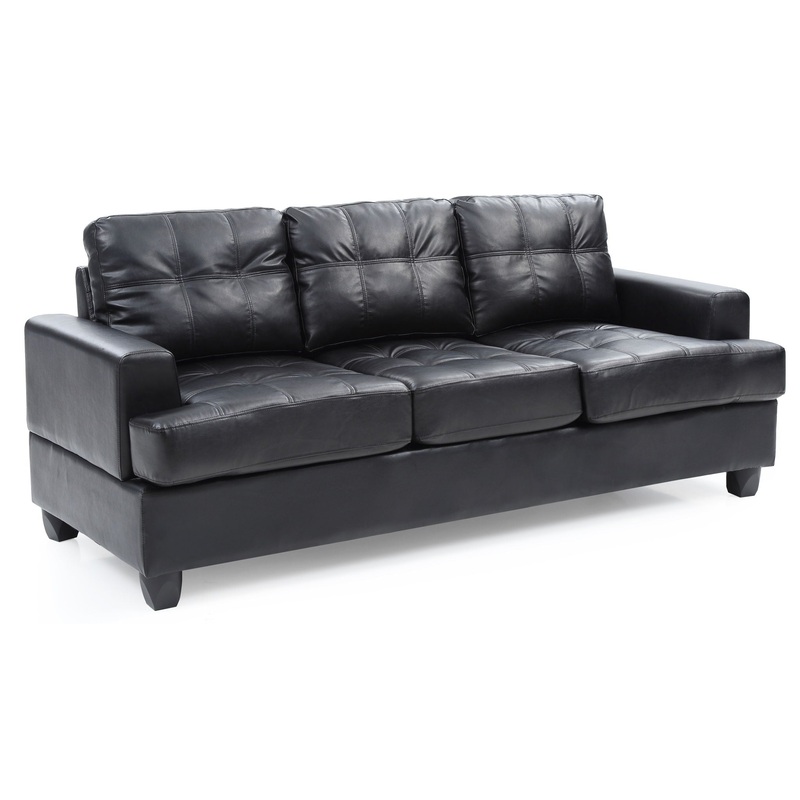 Sandridge – Upholstered Sofa – Black