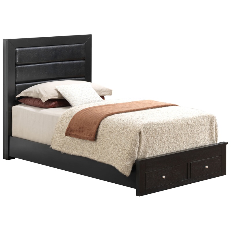 Twin Storage Bed With Versatile Appeal – Black