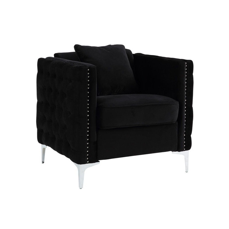 Bayberry – Chair With 1 Pillow – Black