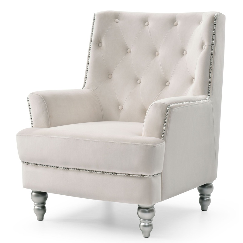Elegant Armchair For Cozy Spaces – Ivory