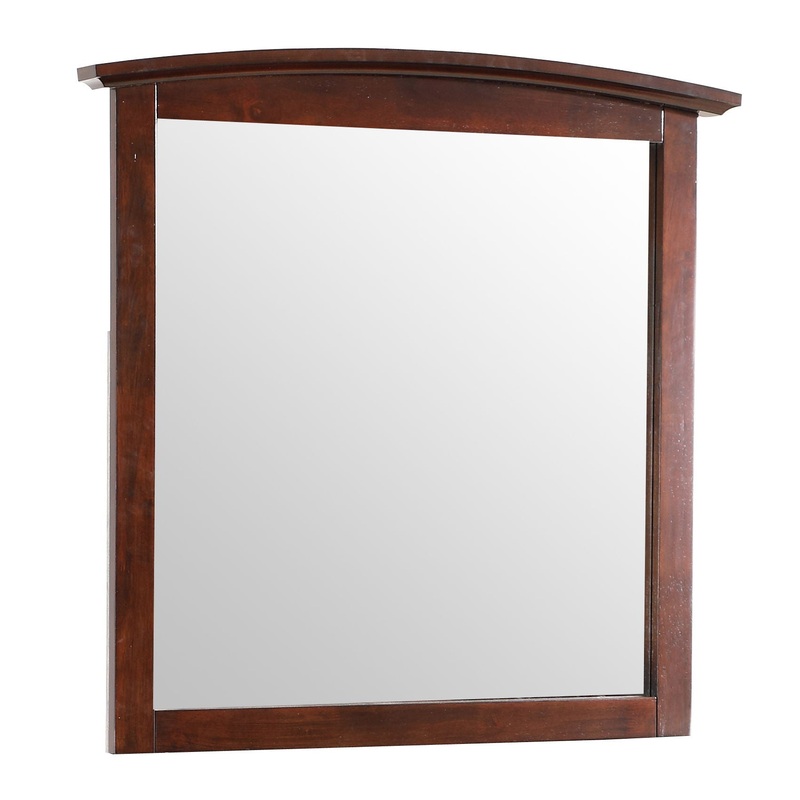 Elegant Wall Mirror – Cappuccino