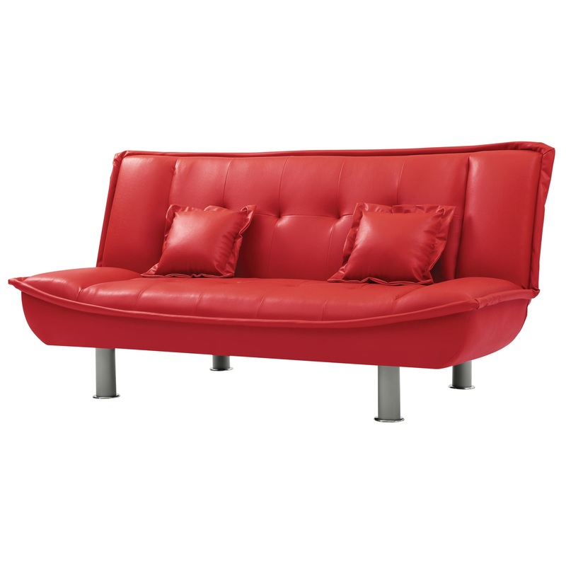 Lionel – Sofa Bed – Red