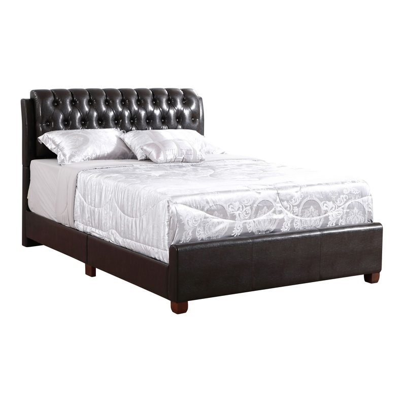 Marilla – Full Bed – Dark Brown