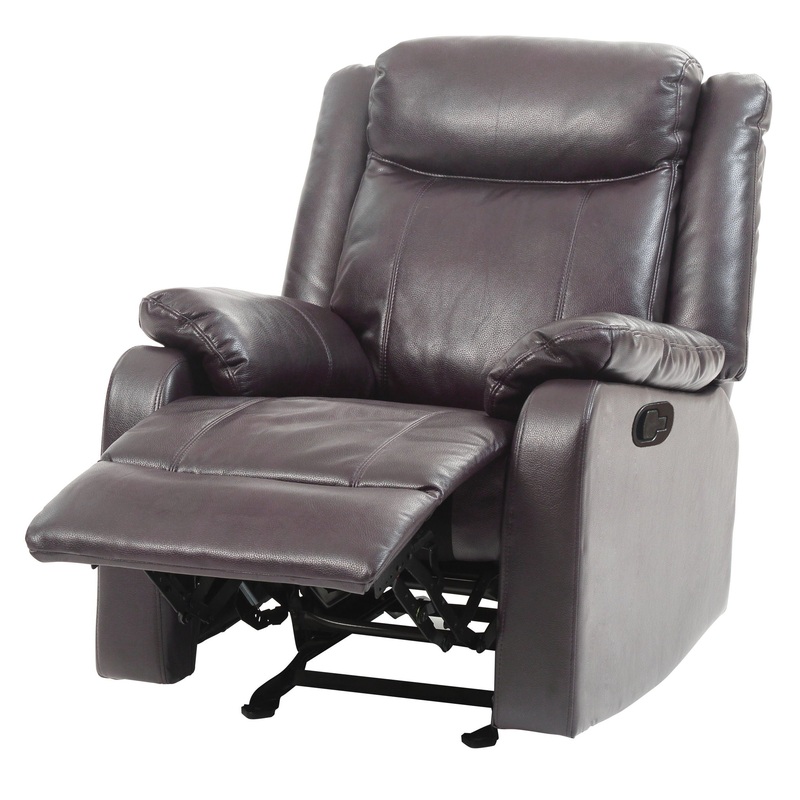 Ward – Rocker Recliner – Dark Brown