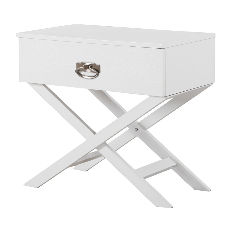 Xavier – Nightstand – White