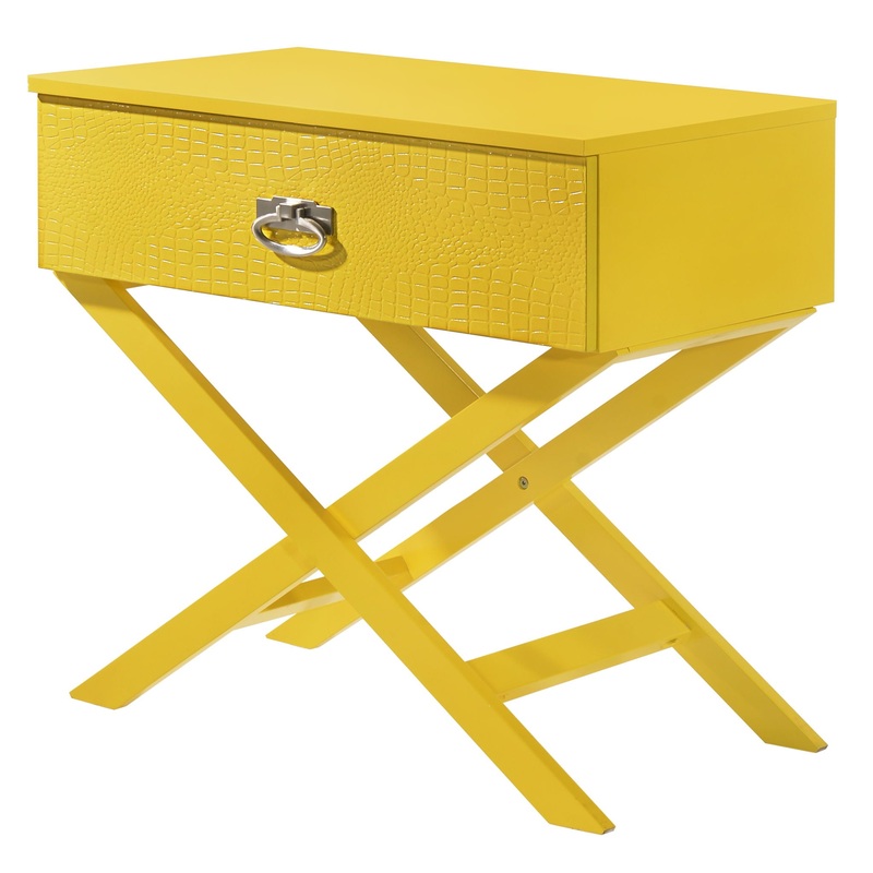 Xavier – Nightstand – Yellow