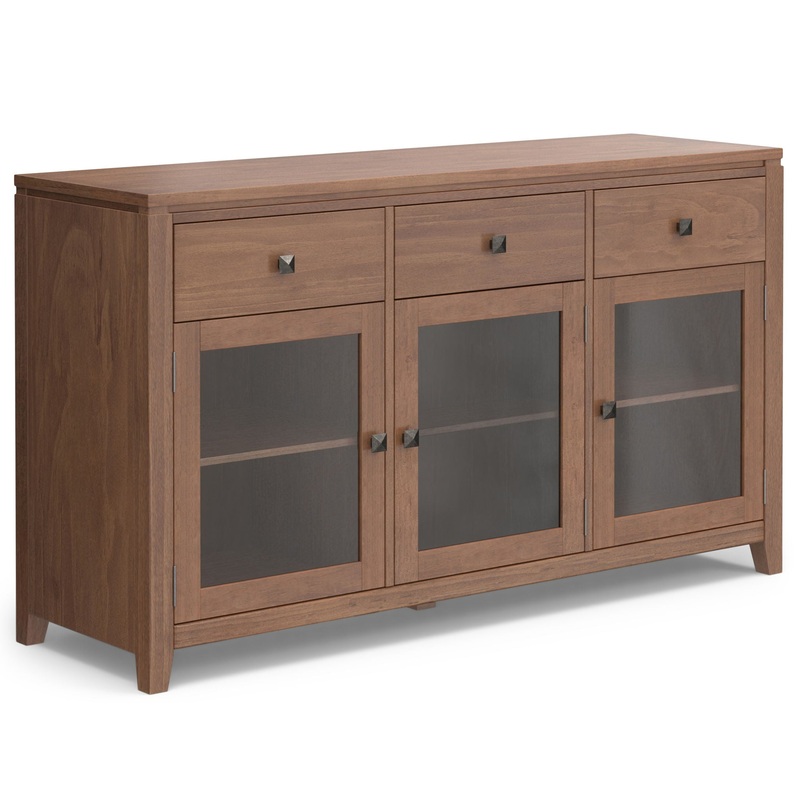 Cosmopolitan – Sideboard Buffet – Medium Saddle Brown