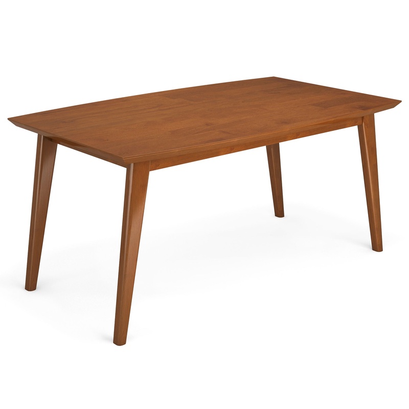 Draper – Dining Table – Teak Brown