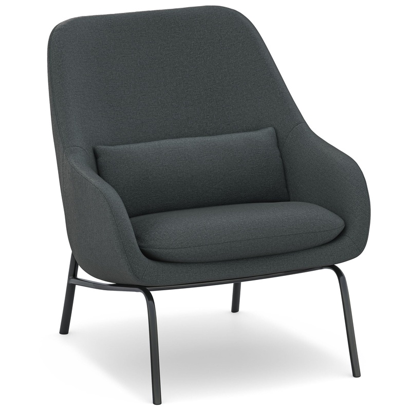 Elmont – Accent Chair – Steel Gray