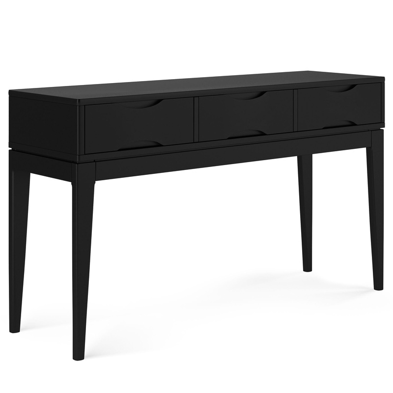 Harper – Console Sofa Table – Black