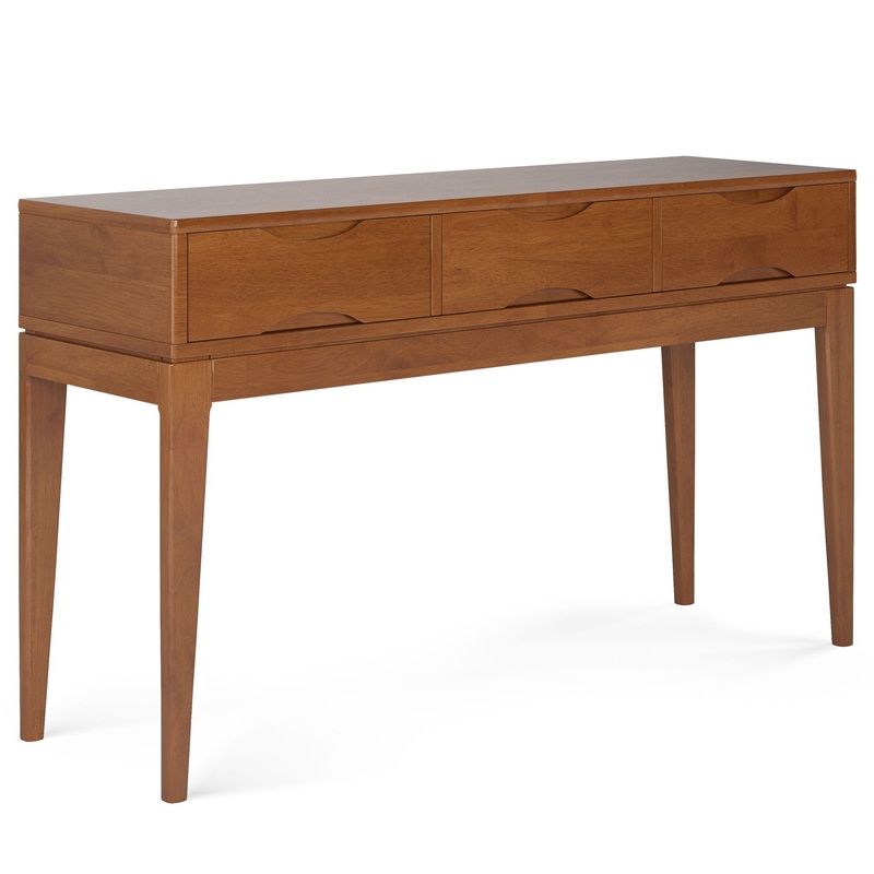 Harper – Console Sofa Table – Teak Brown
