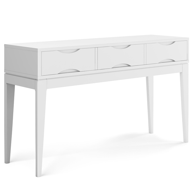 Harper – Console Sofa Table – White