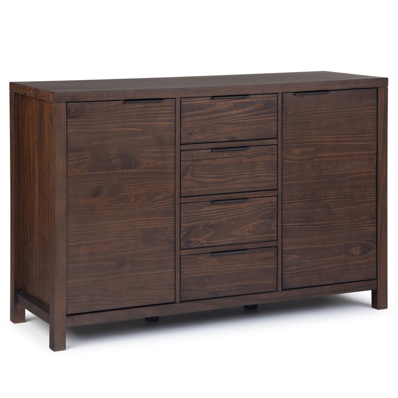 Hollander – Sideboard Buffet – Warm Walnut Brown
