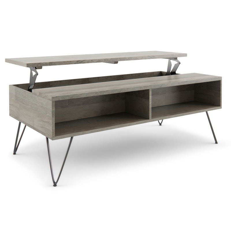 Hunter – Lift Top Coffee Table – Gray